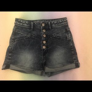 American Eagle denim shorts size 2